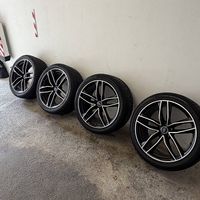 Audi RS6 21 OEM 4G jantes origine + pneus 285/35 R21 + TPMS