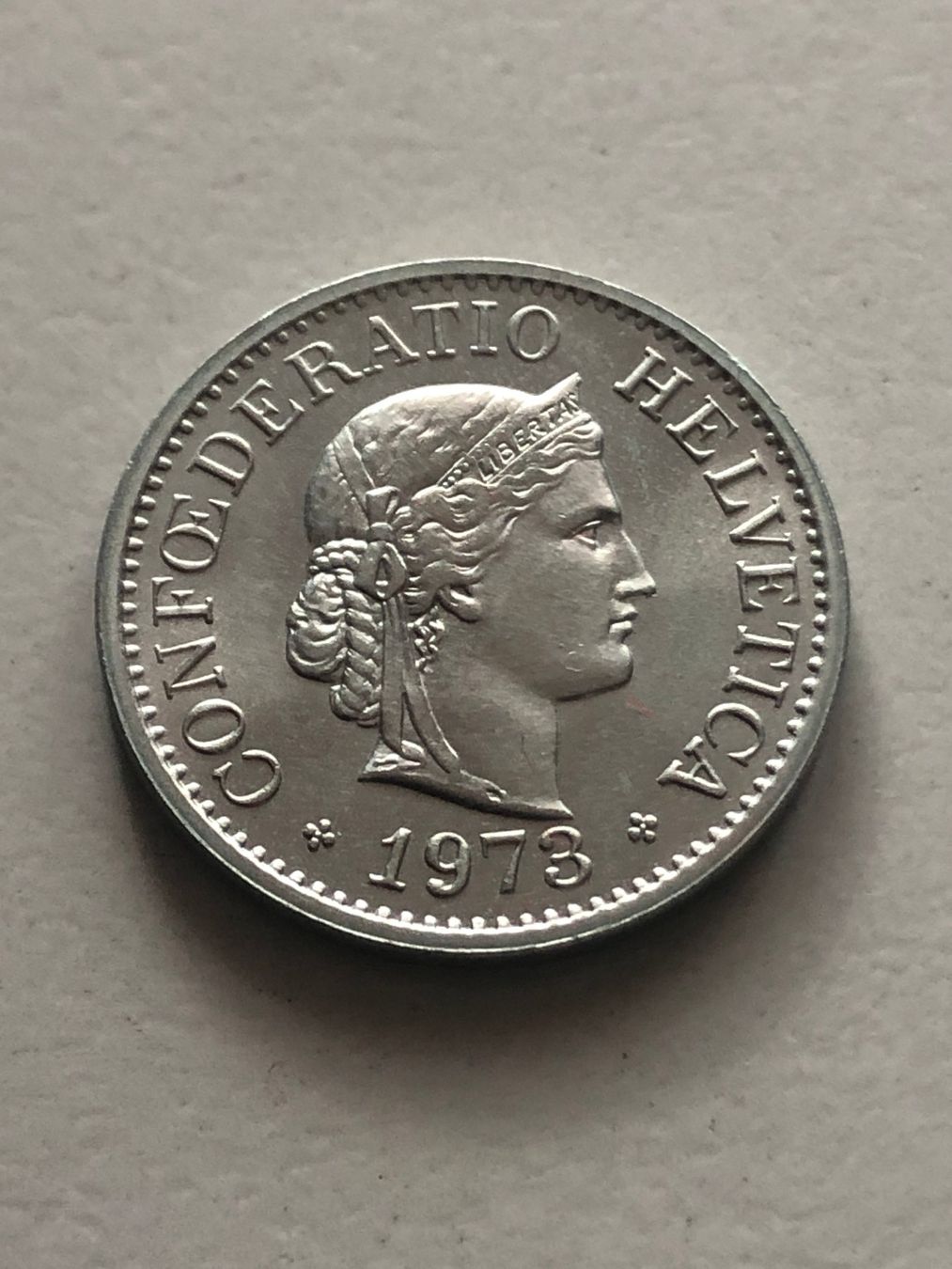 Tutti le monete: 10 Rp. 1973 unz. – Usato da Schötz venduto da Odpa