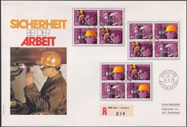 1978, SUVA Grossbrief Nr.614-616, Zusammenhängende.