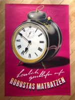Plakat Robustas Matratzen von Edi Hauri, Basel