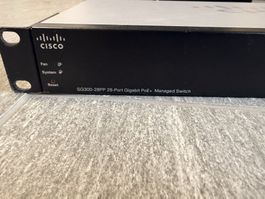 Cisco SG300-28PP 28-Port Gigabit PoE+ Managed Switch