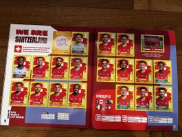 Komplettes volles Panini Sticker Heft WM 2026 mit Cola 