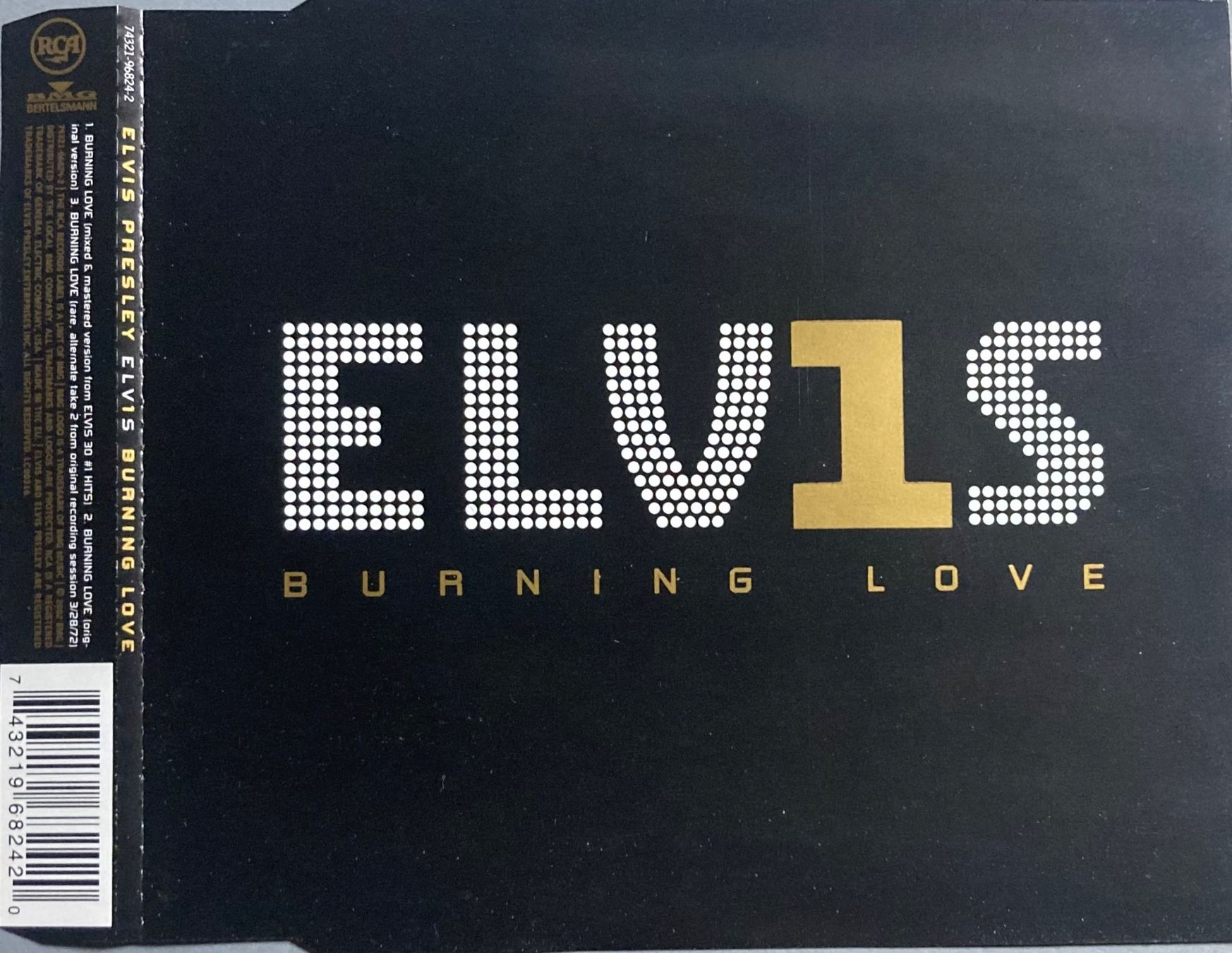 CD: ELV1S - BURNING LOVE – Usato da Poliez-Pittet venduto da Newtown-Records