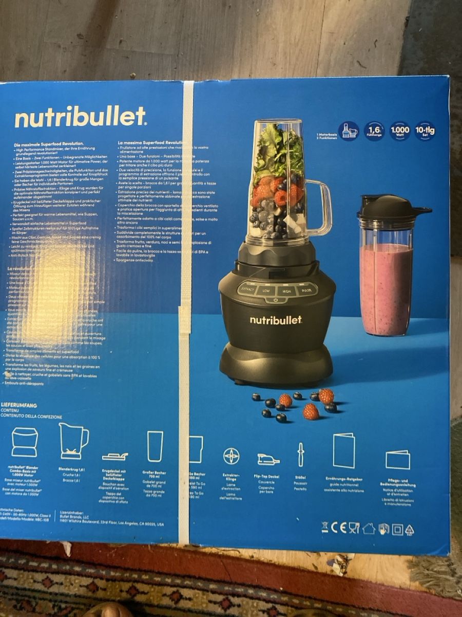 Nutribullet Küchengeräte: Nutribullet – Neu und originalverpackt aus zürich von vivti 1