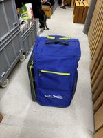 Reisetasche Weissenstein blau-grau mit Rollen guter Zustand