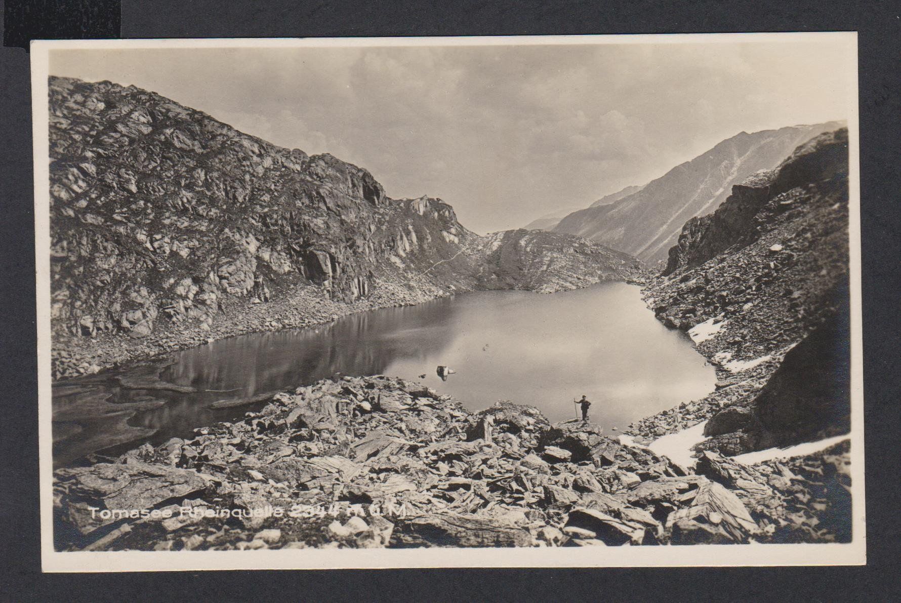 Cartoline postali: Tschamutt  GR   :   2 alte Ansichtskarten gest. 1924 – Usato da Vitznau venduto da Ropaku 2