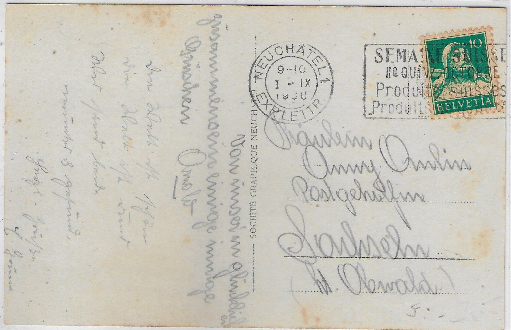 Cartes postales: St. Blaise - Vue generale – D'occasion à Ettingen par Kartenplanet 1