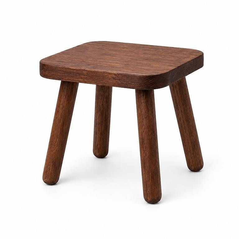 Hocker: Norvia Holzhocker  Quadratisch – Gebraucht aus Volketswil von NORVIA 1