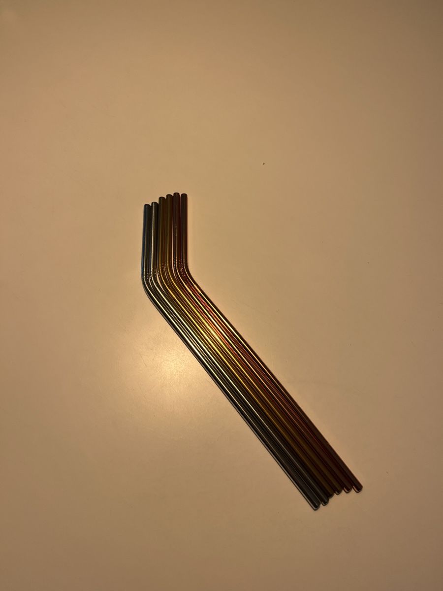 Cucine complete: Pailles en métal colorées – Nuovo (secondo la descrizione) da Biel/Bienne venduto da san_ztb7