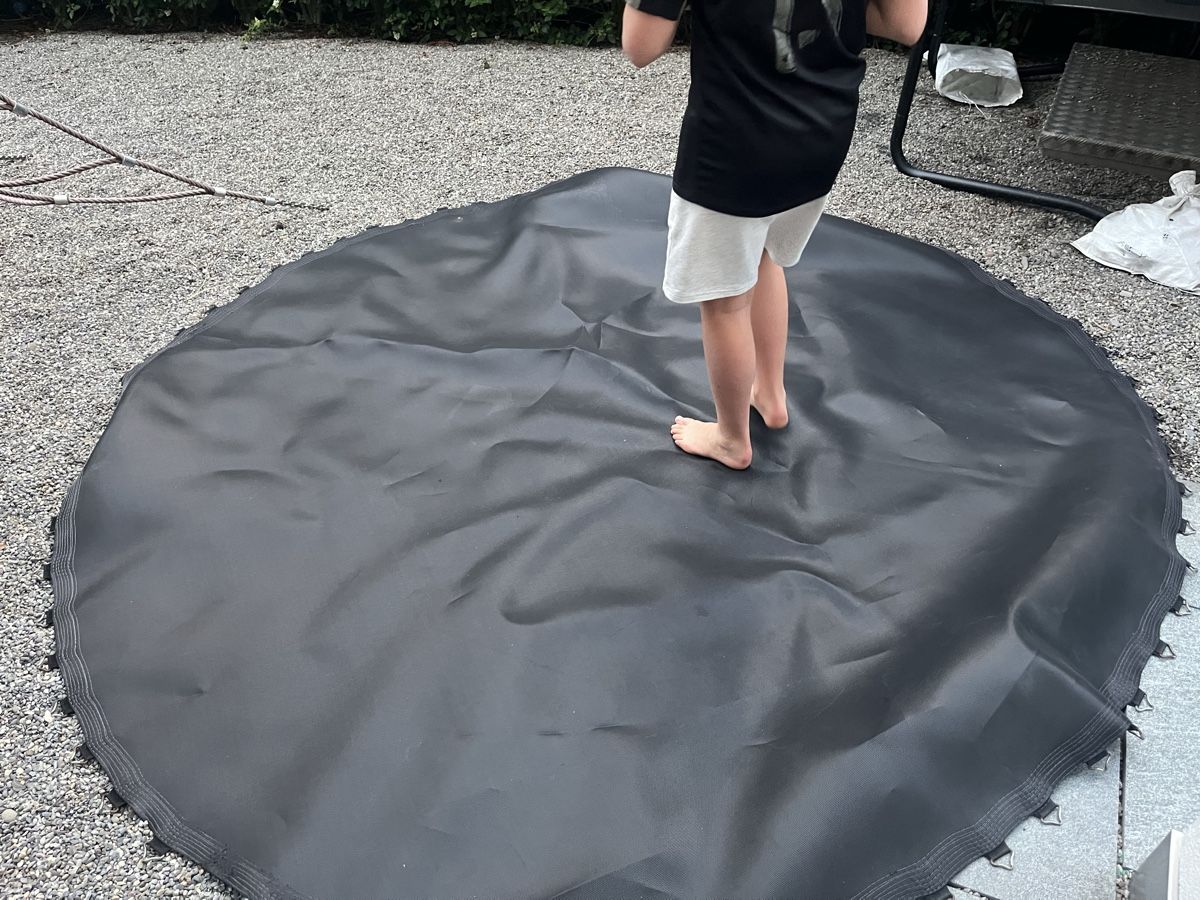 Trampolini: Trampolin Sprungmatte, Sprungnetz – Usato da Küssnacht am Rigi venduto da Tourebueb 1