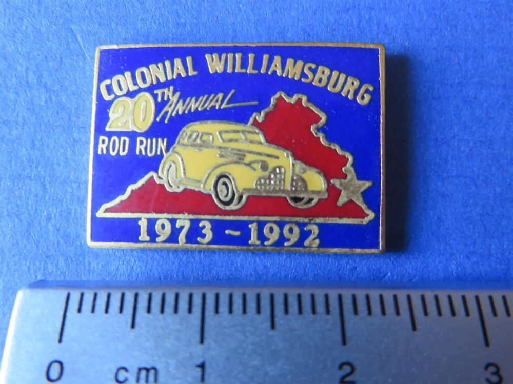 Pin's, OLDTIMER COLONIAL WILLIAMSBURG 92 Kaufen auf Ricardo