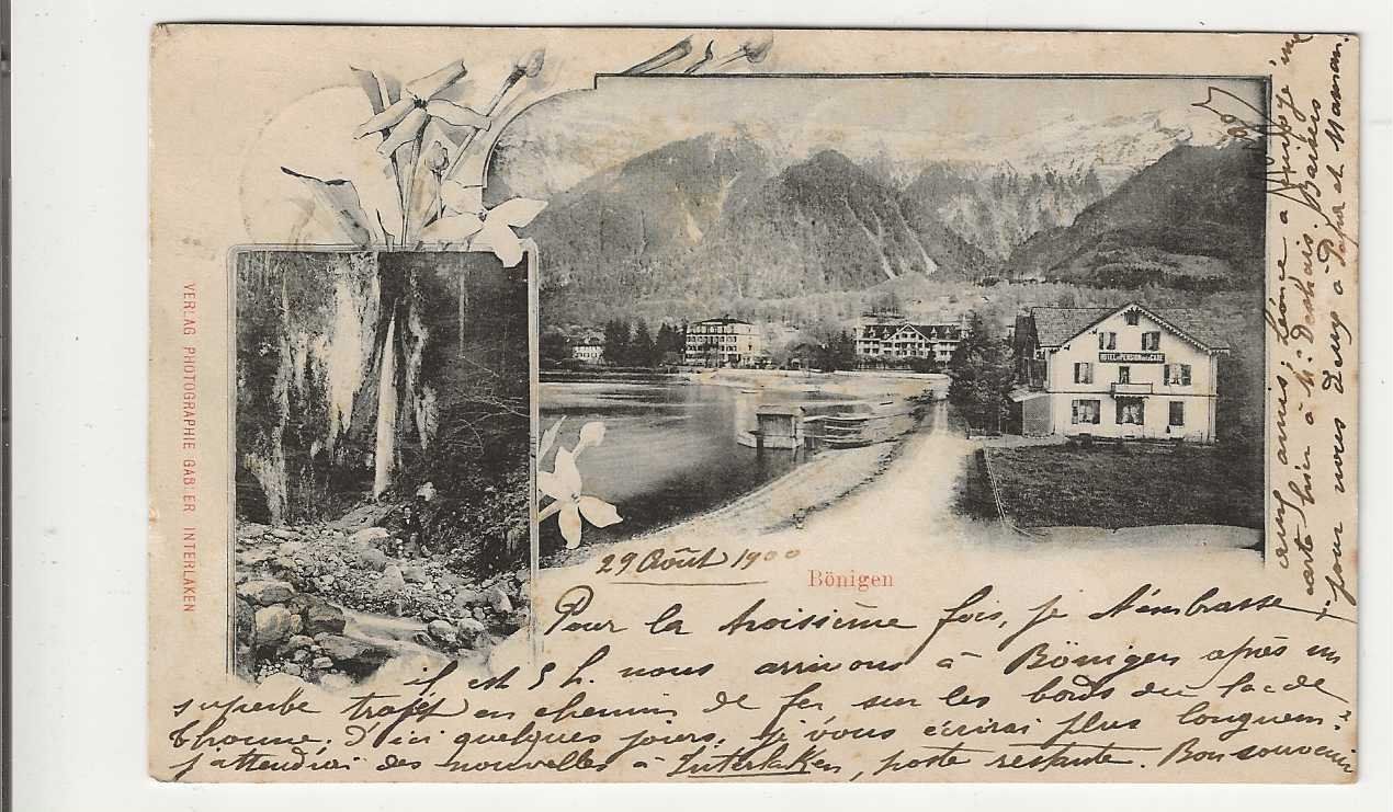 Cartes postales: Bönigen,1900 – D'occasion à Spiez par Niesen20