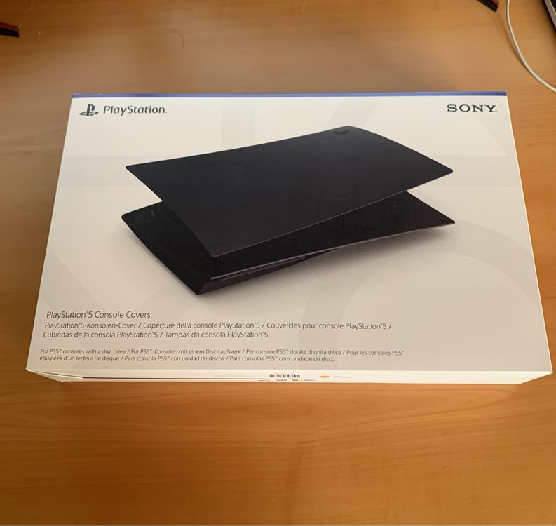 PlayStation 5 - Console Covers -Midnight Black / Schwarz (Neu und ...