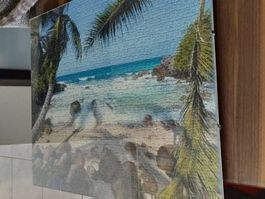 Puzzle Bild gerahmt 50 x 71 cm