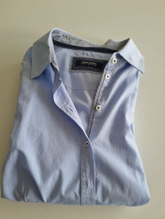 Gr. 46 Hemdbluse Gerry Weber hellblau