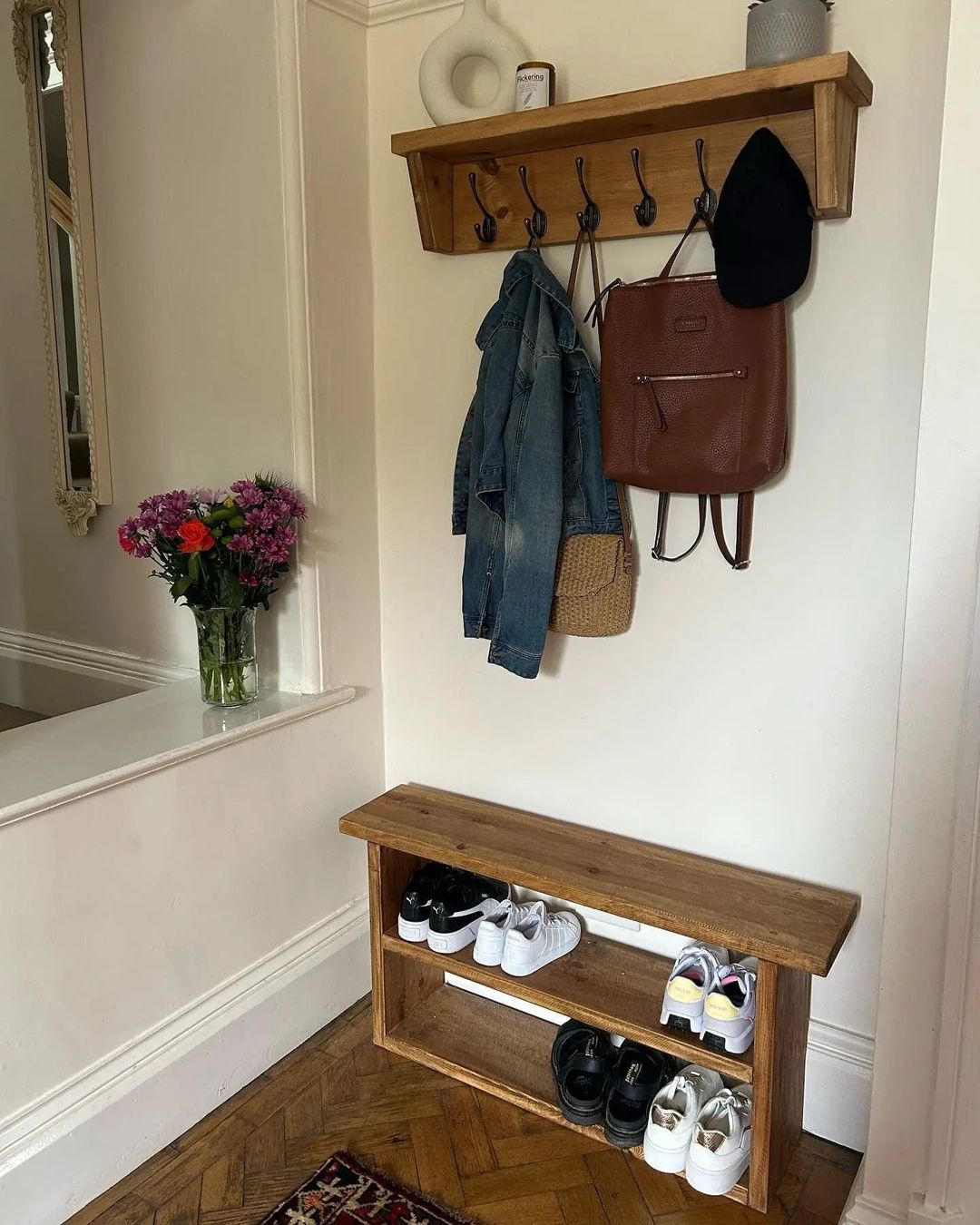 Guardaroba: Garderobe aus Holz mit Schuhregal – Nuovo e nell'imballaggio originale da Zürich venduto da Miki_Schreiner 4