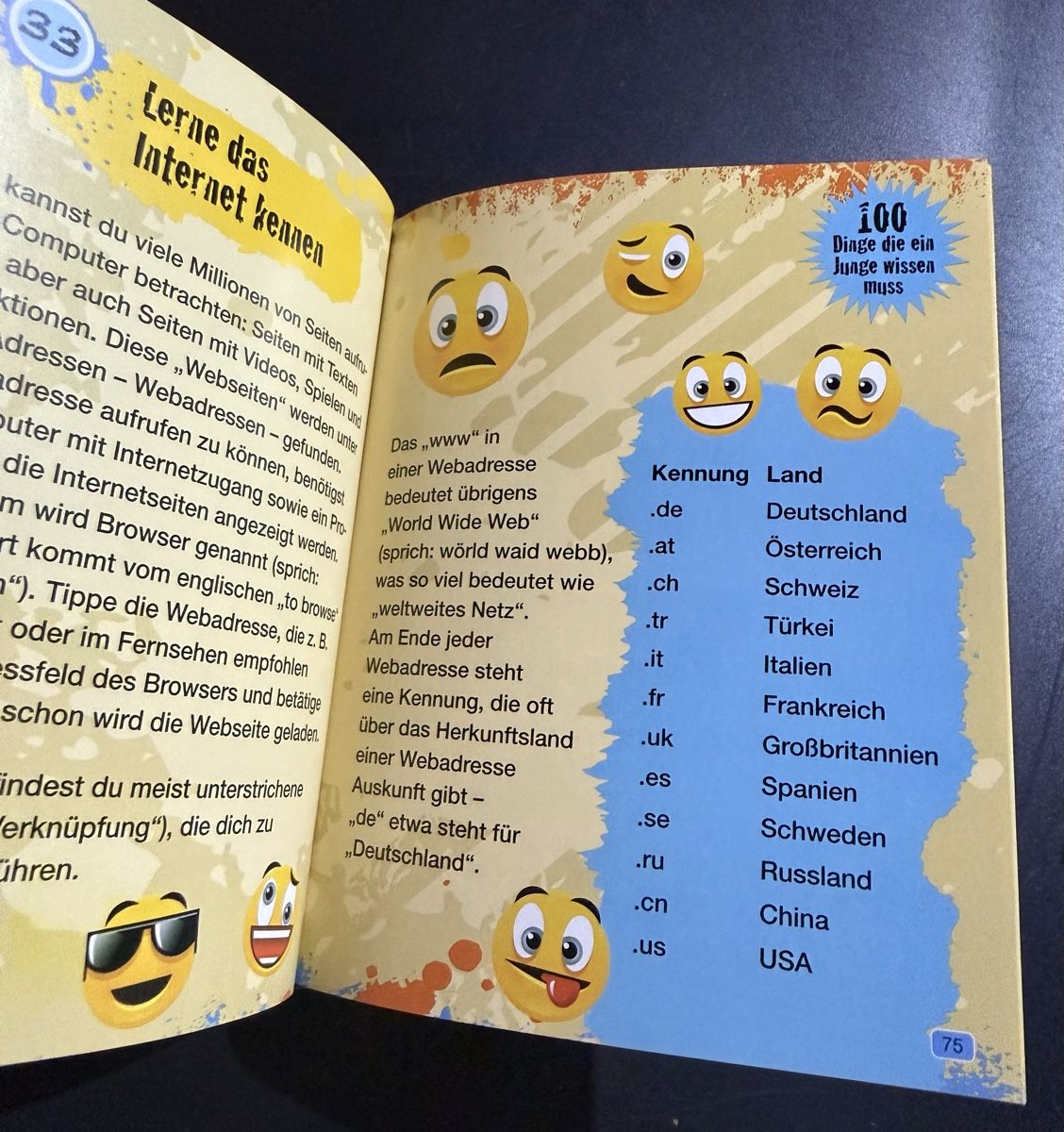 Bücher: 100 Dinge die ein Junge wissen muss – Neu (gemäss Beschreibung) aus Thalwil von MB-7 6
