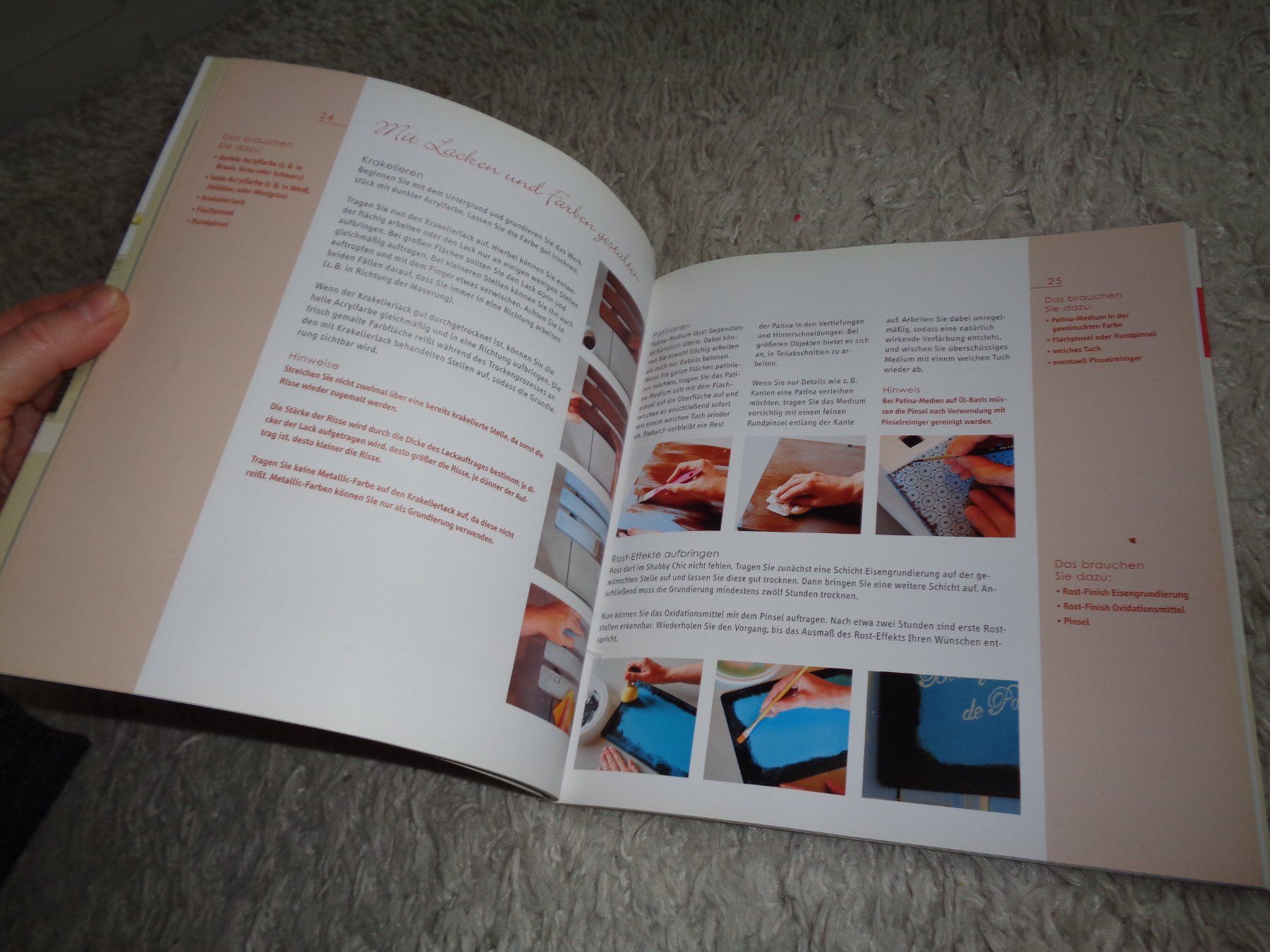 Bücher: *** Shabby Chic *** Techniken / Materialien – Gebraucht aus Othmarsingen von Leuchtturmlady 2