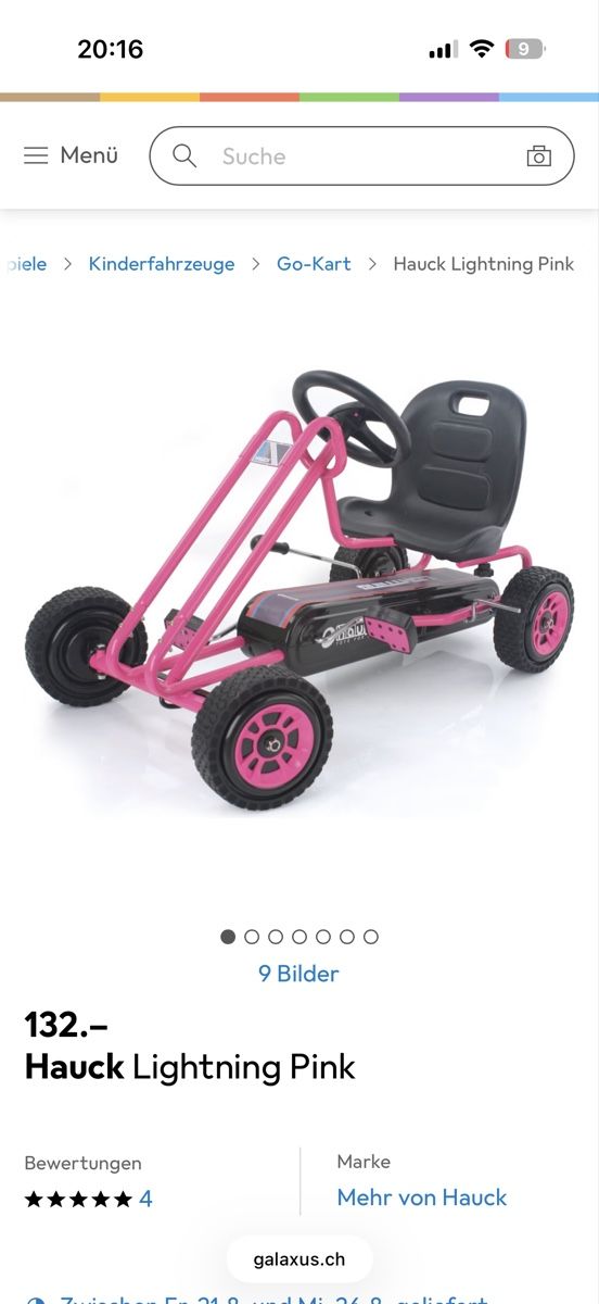 Hauck Veicoli per bambini: Hauck Go-Kart  – Usato da Winkel venduto da _OachKatzerl_ 2