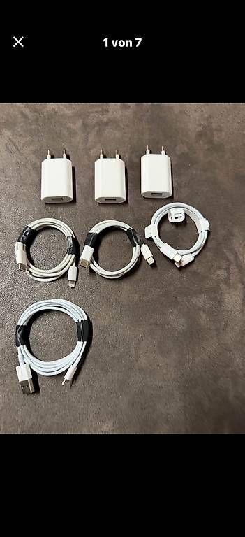 Ladegeräte: iPhone Ladegerät Ladekabel Preis: 5,- Pro Stück – Gebraucht aus Wil SG von mu__9pmp