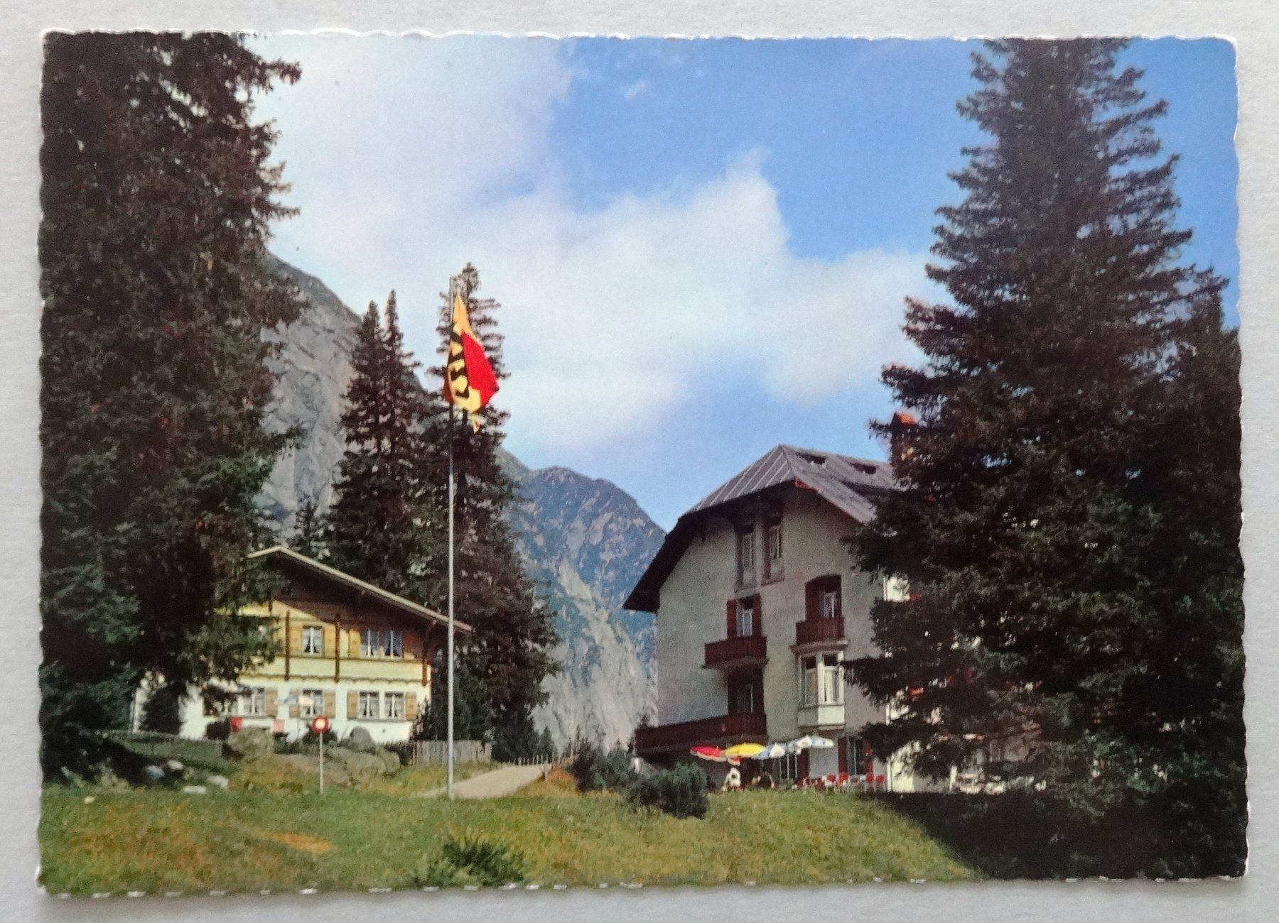 Cartes postales: Hotel Handeck 1400 m an der Grimselstrasse – D'occasion à Fétigny par Billy2miny