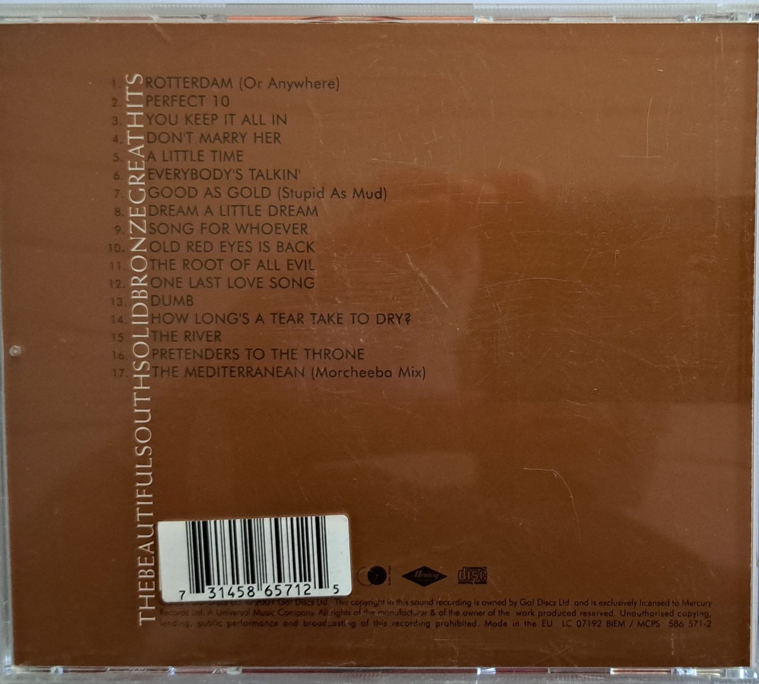 CDs: THE BEAUTIFUL SOUTH - SOLID BRONZE GREAT HITS – Gebraucht aus Tenniken von mik_6mxg 1