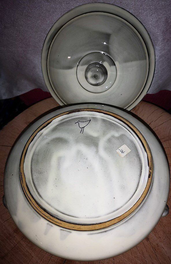 Töpfe: Terrine Berner Keramik Töpferei Gelzer – Neu (gemäss Beschreibung) aus Lutzenberg von Truhe 3