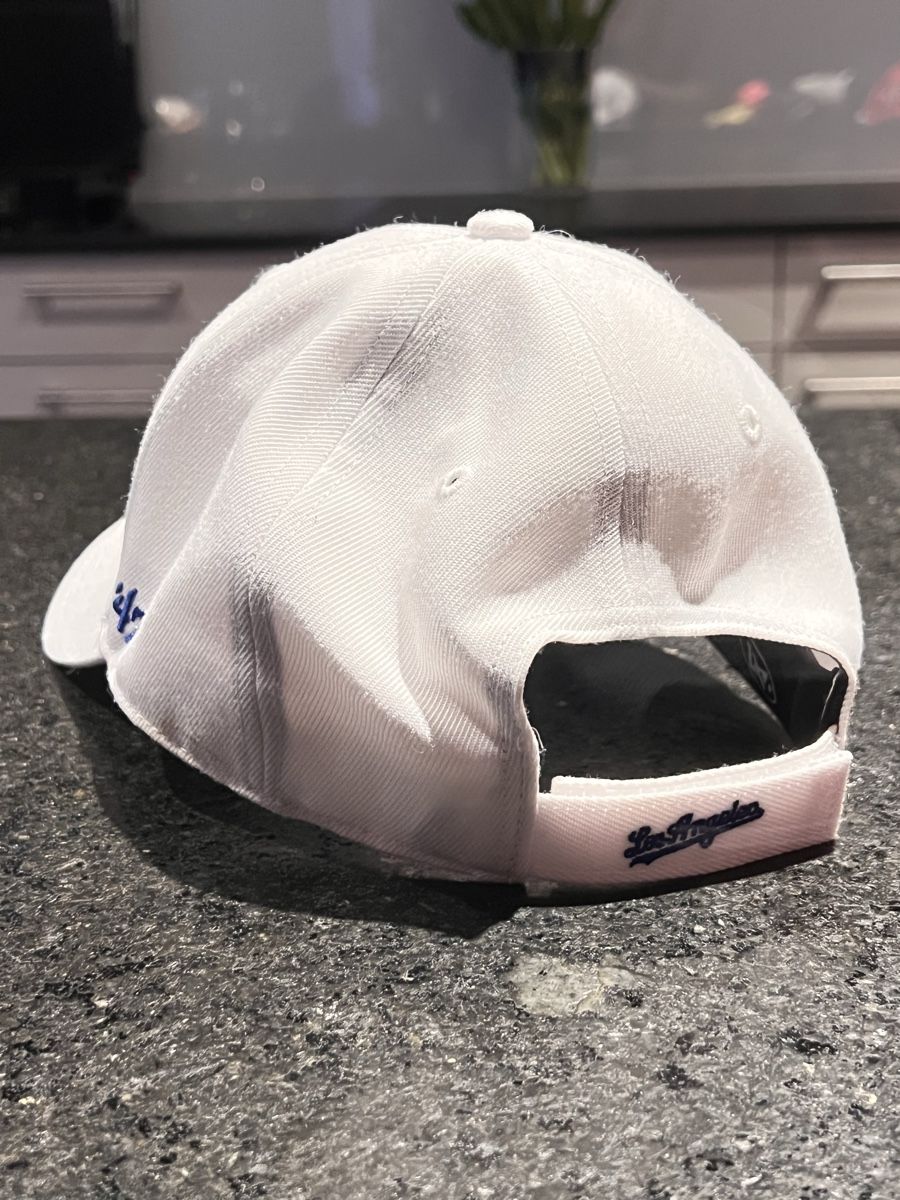 MLB Hüte, Mützen & Caps: LA Baseball Cap – Weiss / Blau (Los Angeles) – Gebraucht aus Orpund von joe_hazard 1