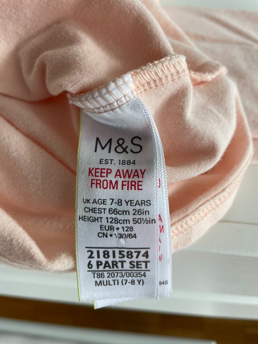 Pyjamas: Pyjama Mädchen Gr 128 Baumwolle – D'occasion à Volketswil par AKozacenko 1