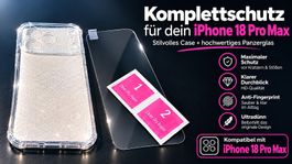Iphone 18 Pro Max Cover und Panzerglas - CHF 3.95