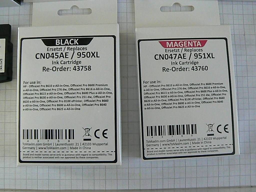 Hewlett Packard Cartucce per stampanti & toner: HP Hewlett Packard Druckerpatronen – Nuovo (secondo la descrizione) da Kollbrunn venduto da fally2000 1