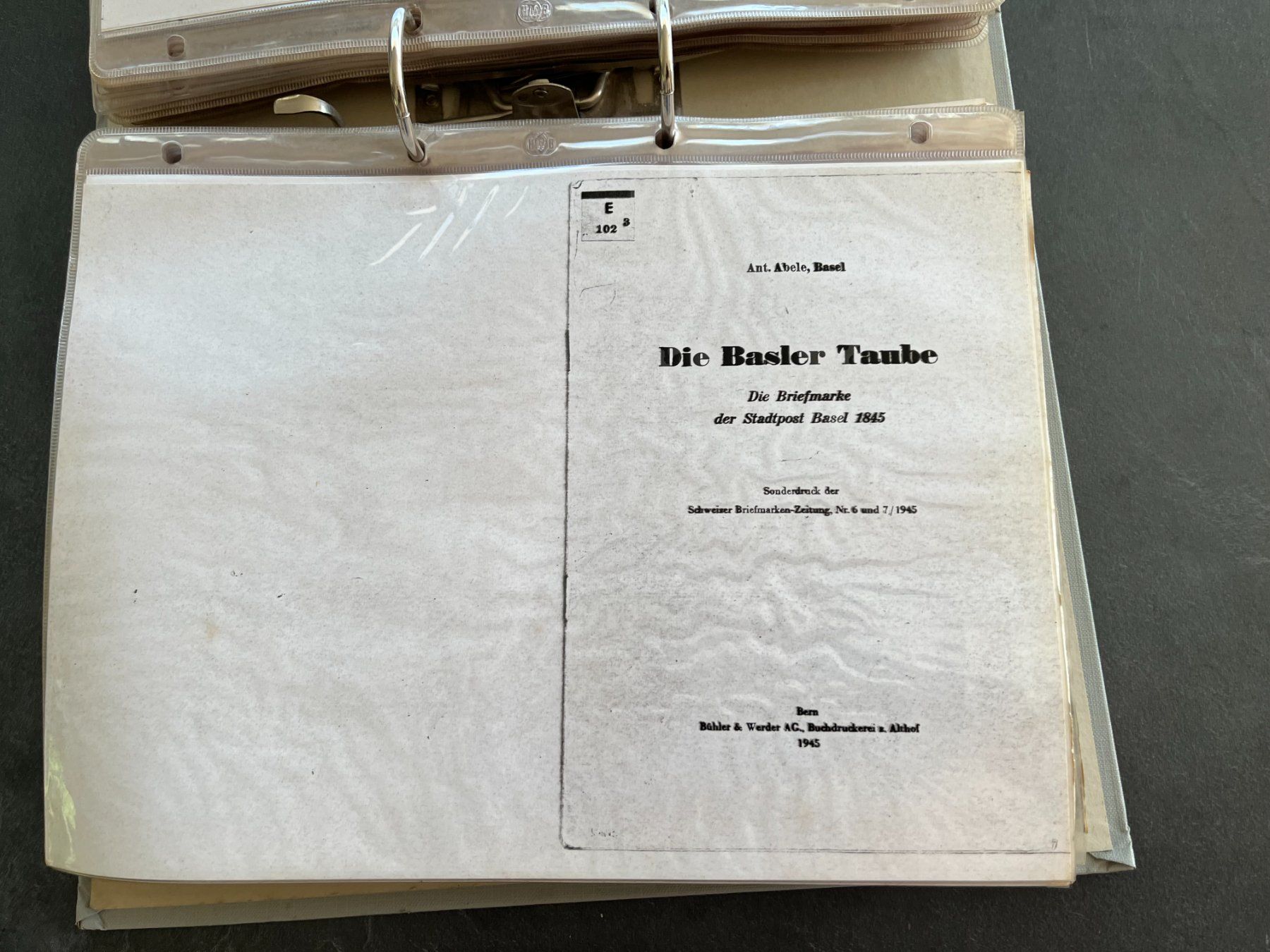 Alle Briefmarken: Sammlung Schweizer Briefmarken- ALT-CH Literatur – Gebraucht aus Mumpf von dadaboygugulini 7