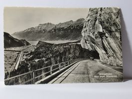 Brünigstrasse , Blick gegen Brienzersee 1950