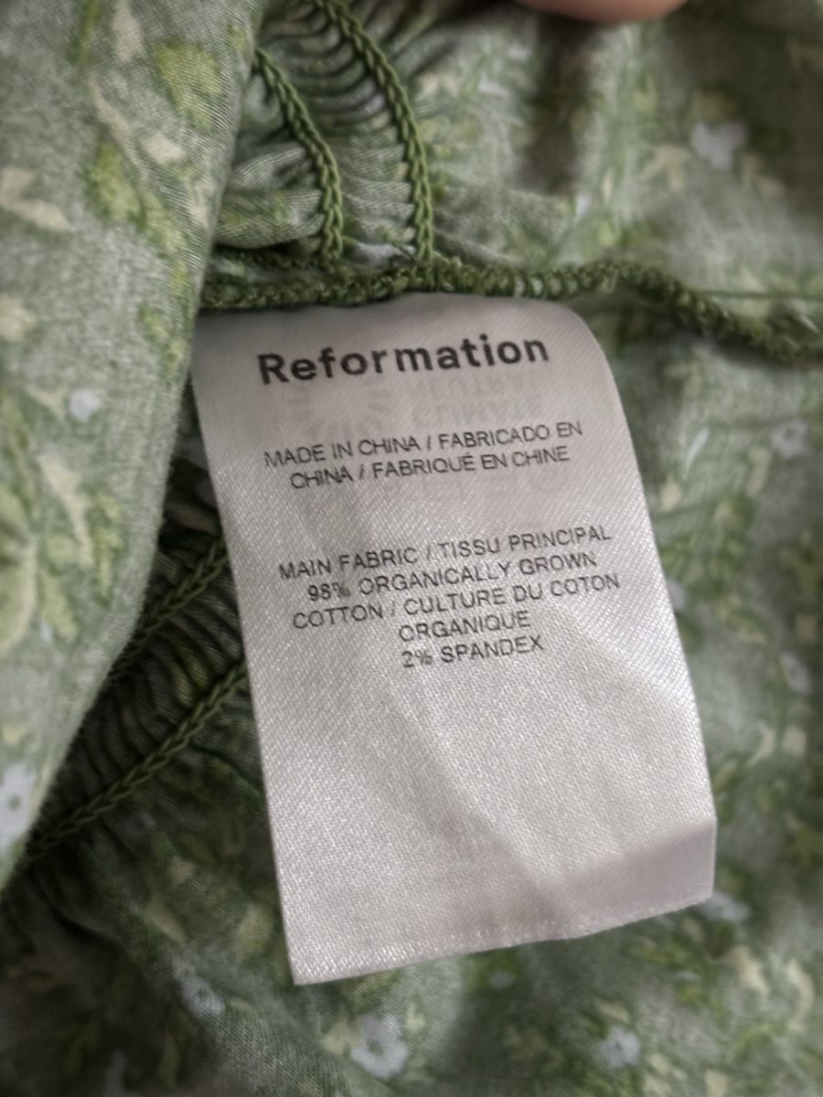 Reformation Blusen: reformation grüne bluse geblümt – Gebraucht aus Winkel von Zimtguetzli 4