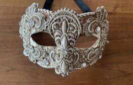 Kartaruga venezianische Maske handgemacht Venedig