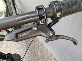 MTB Bremse VR SRAM Level Silver 4-Kolben mit Ø180 HS2 Disc