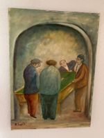 Rino Fioretti (1919) Öl Gemälde auf Leinwand