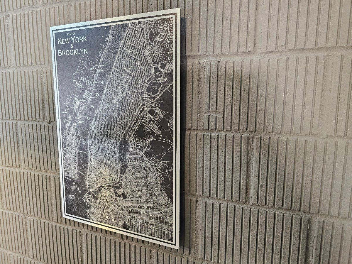 Poster & Bilder: IKEA Kopparfall Kunstbild New York by Jake Hukee 49x70.5cm – Gebraucht aus Nottwil von Wondewa-Shop 5