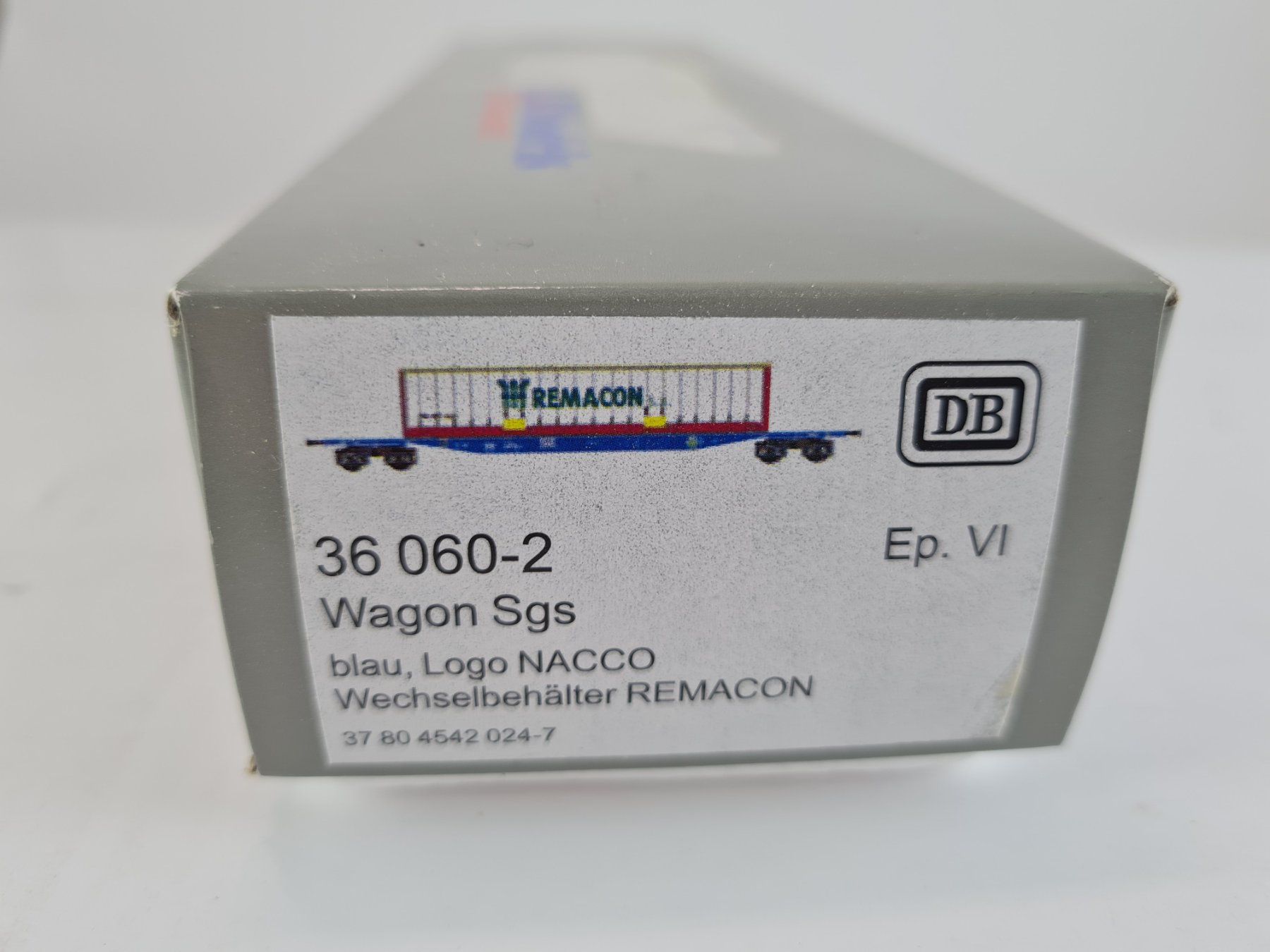 LS Models Modelleisenbahnen: LS Models 36060-2 Containerwagen REMACON H0 1:87 – Neu (gemäss Beschreibung) aus Blumenstein von  5