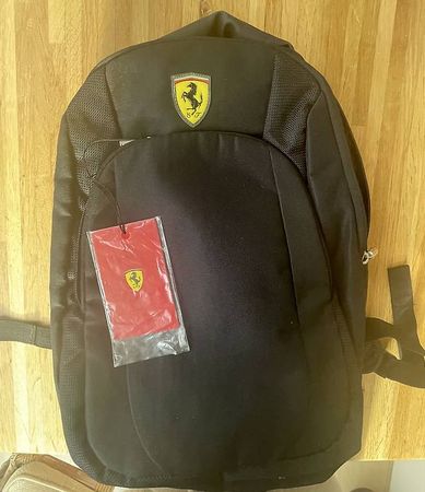 Ferrari Collector neuf, sac à dos, noir
