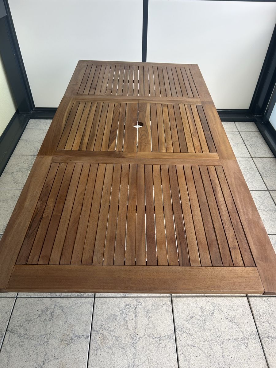Tische: Extendable garden table (110-160)x80x75 cm – Gebraucht aus Urdorf von ine_g8y6 4