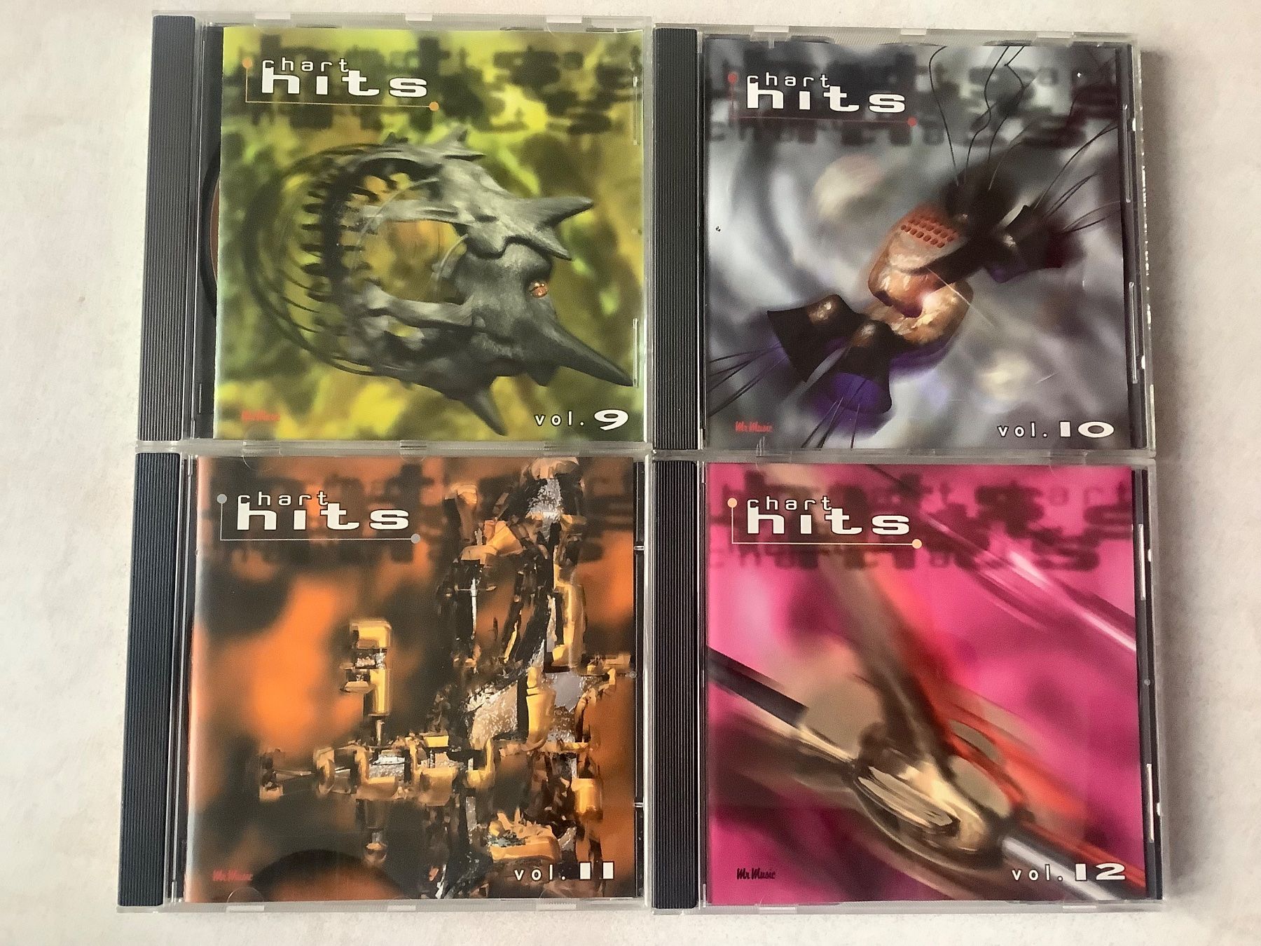 CD: 4 x My Music Chart Hits / Volume 9 - 12 1998 – Usato da Dübendorf venduto da Shreck
