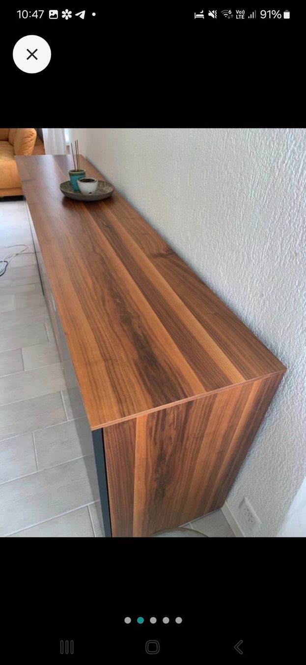 Kommoden: Sideboard in Nussbaum furniert – Gebraucht aus Dachsen von DaviOe 7