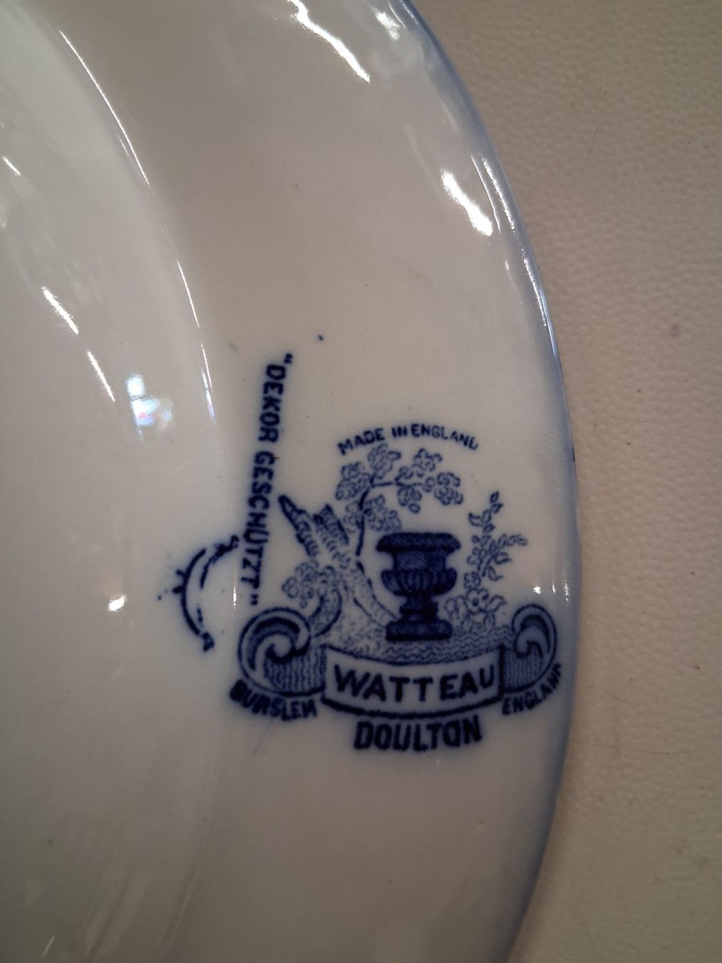 Piatti: Watteau Doulton – Usato da Lengnau venduto da robinie02 2