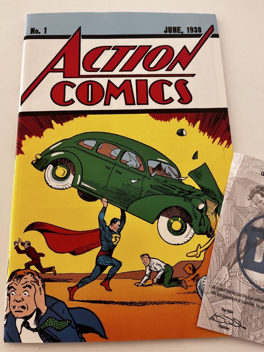 BD: Action Comics 1 Superman Comic mit Echtheitszertifikat – D'occasion à Recherswil par Solheure66 1