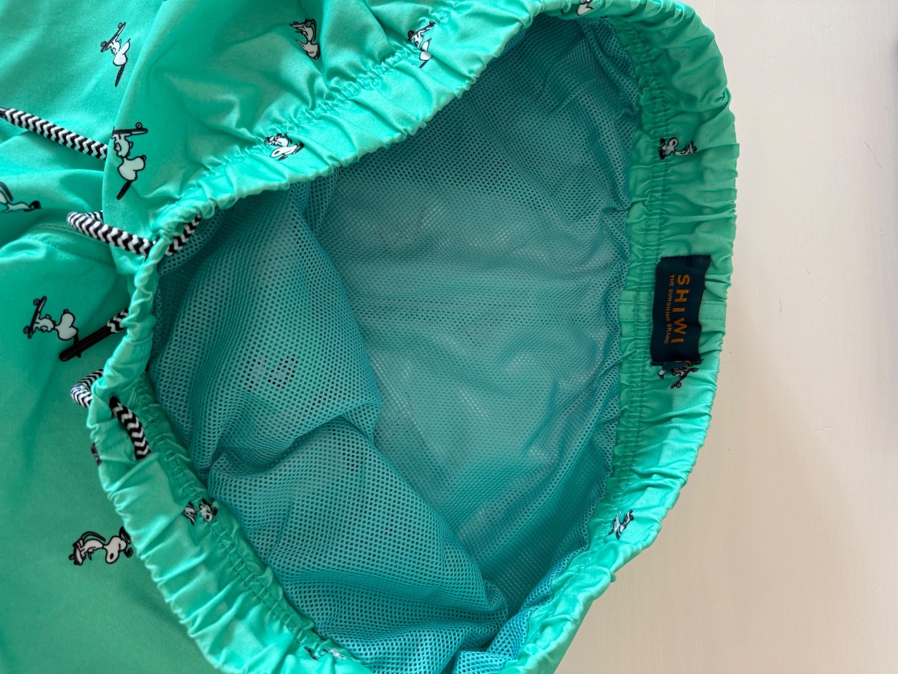Hosen: Badehose mintgrün gemustert Grösse M – Neu (gemäss Beschreibung) aus Oberglatt ZH von lar_2nv2 3