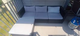 Garten Lounge mit Polster, gebraucht