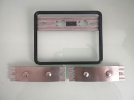 Wechselschildhalter Komplettkit für Harley Davidson
