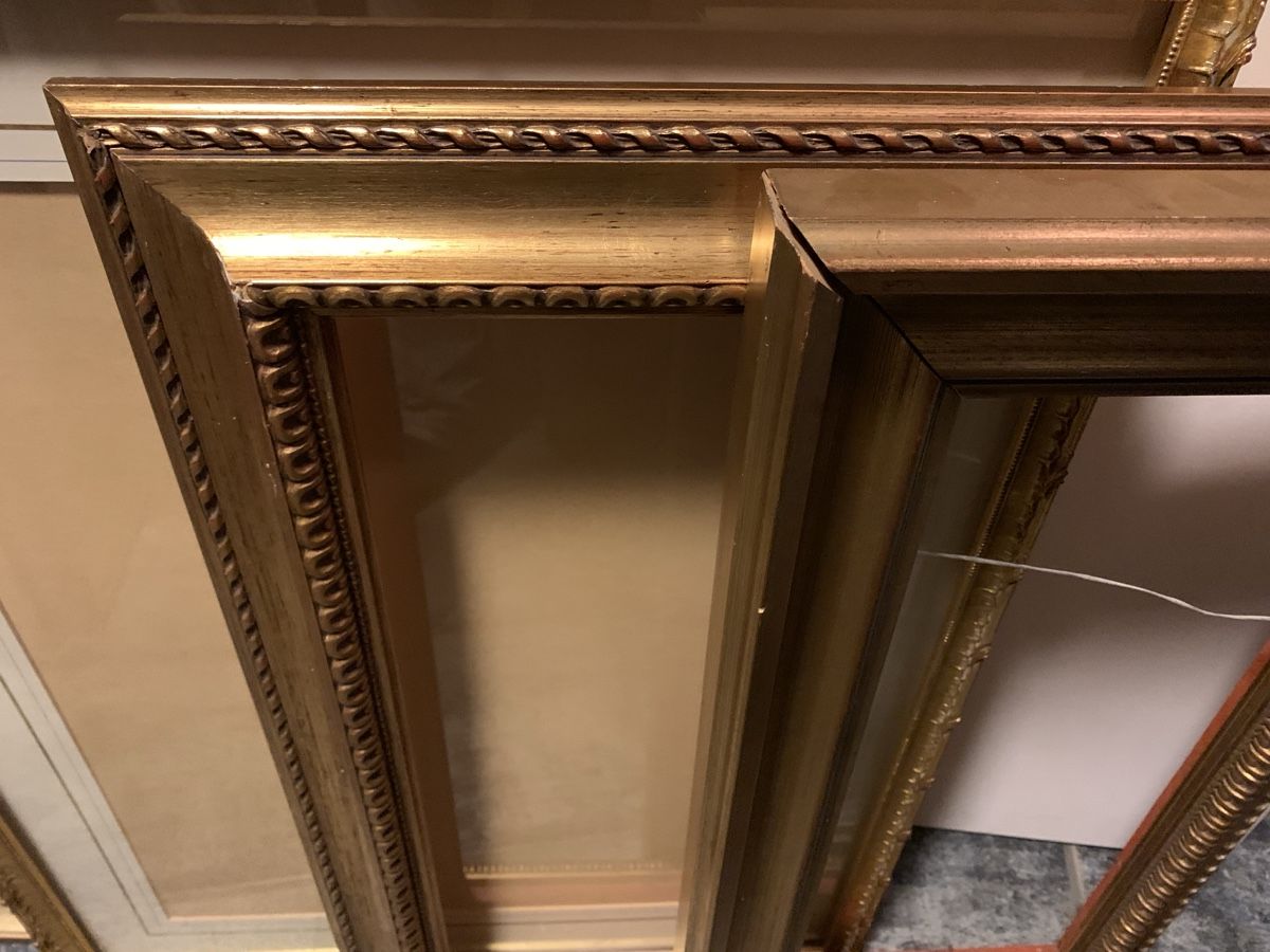 Cadres de tableaux: Lot Gold Rahmen – D'occasion à Wolfhalden par SecondAntique 2