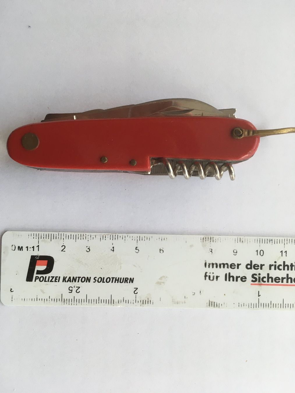 Coltelli tascabile: Multifunktionales Sackmesser – 11-teilig – Usato da Grenchen venduto da Kogi7 3